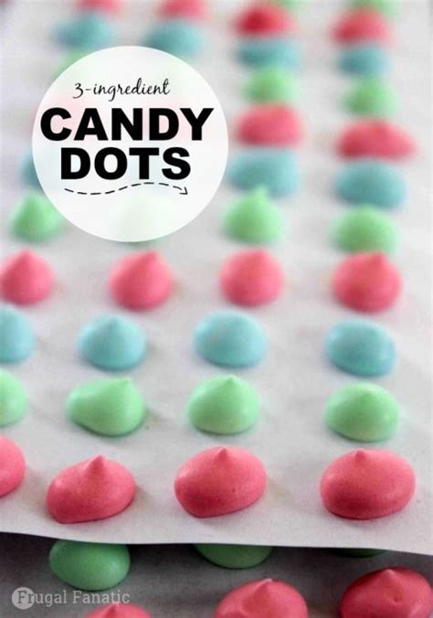 Your Kids Will Love This No Bake 3 Ingredient Homemade Candy Dots