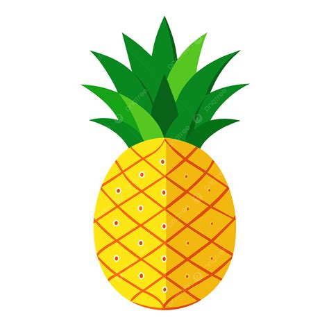 Pinapple Illustration Vector Pinapple Illustration Raster Png And