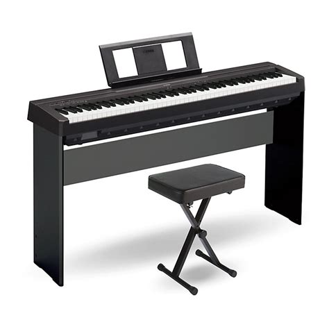 Three keyboard actions are available: Yamaha P-45 88-Key Weighted Action Digital Piano Black ...