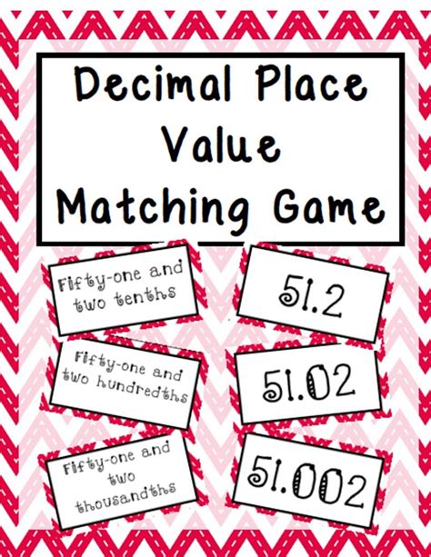 This Matching Game Helped My Students Practice Place Value In A Fun And