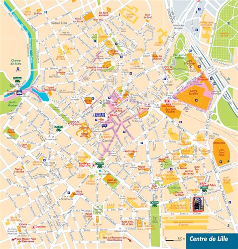 Tô Indo Para A França Mapa Cidade De Lille