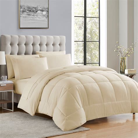 Luxury 7 Piece Bed In A Bag Down Alternative Comforter And Sheet Set