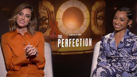 The Perfection Allison Williams And Logan Browning Full Interview Youtube