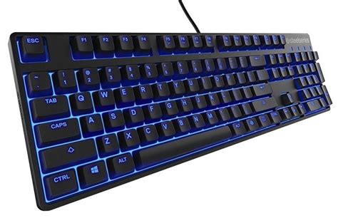 Steelseries Apex M500 Blue Led Backlit Cherry Mx Red Mechanical Gaming