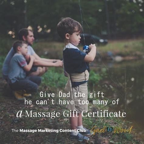 Fathers Day Massage Ideas Massage Marketing Massage Spa Marketing