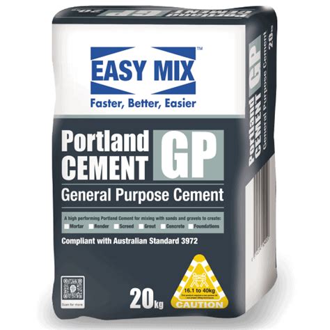 General Purpose Cement 20kg Easy Mix Hendra Hardware
