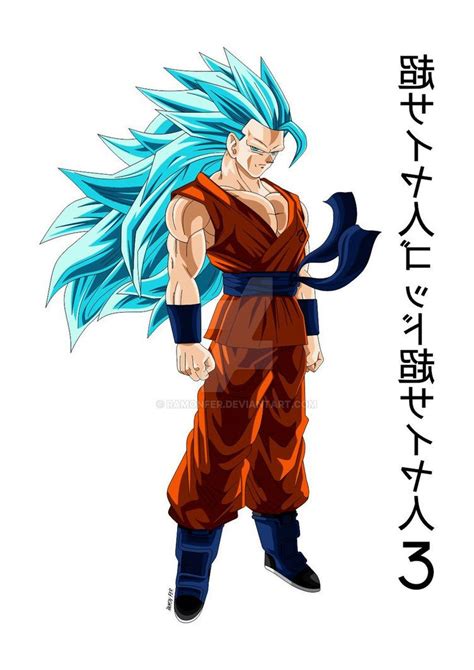 Goku Super Saiyan God Super Saiyan 3 By Ramonfer Dragon Ball Dragon