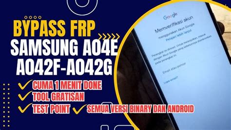 Samsung A042fds Test Point Cation