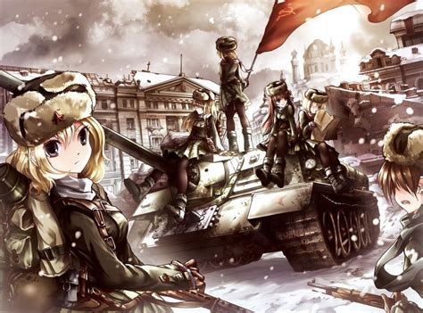 Girls Und Panzer Tanks Anime Girls Tank Wallpaper