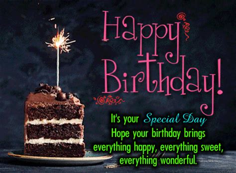 Romantic quotes for her to make her smile: A Happy, Sweet And Wonderful Birthday. Free Birthday ...