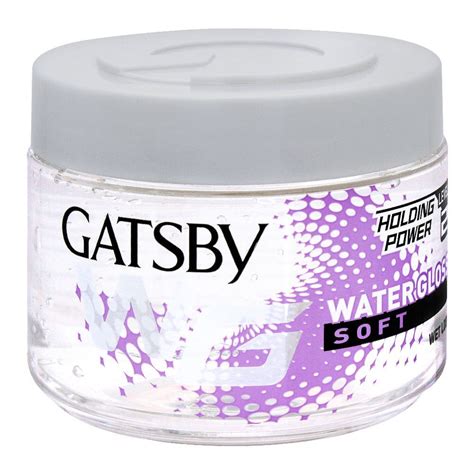 To keep the hair in position for a longer period of time, hair gels use polymers like vinyl pyrolidone and polyvinyl pyrolidone. Buy Gatsby Water Gloss Soft Hair Gel, Wet Look, 300g ...