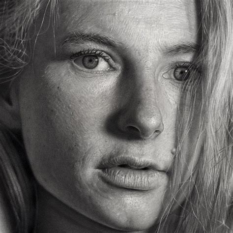Dirk Dzimirsky Hyper Realistic Pencil Drawings And Oil Paintings