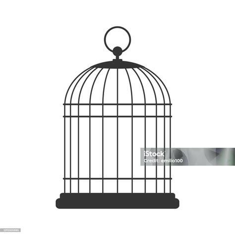 Bird Cage Vector Illustration Stock Illustration Download Image Now