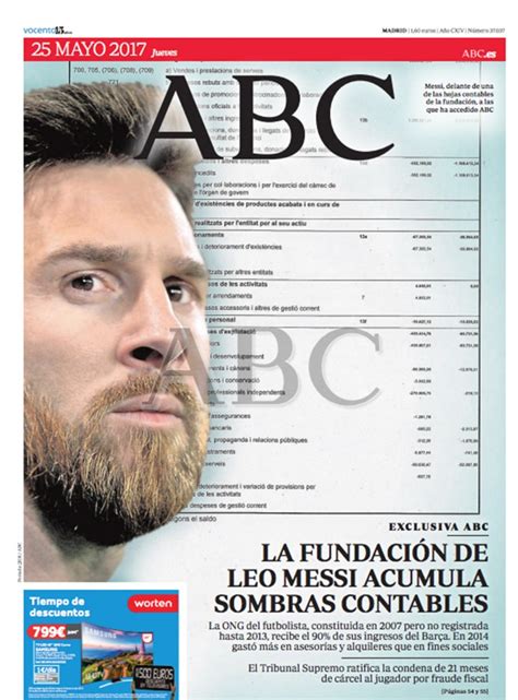 Lionel Messi Perdió Un Juicio Contra El Diario Español Que Denunció Irregularidades En Su