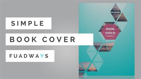 Soft cover just for today book cover $19.95. Simple Blue Book Cover Design | Microsoft Design - YouTube