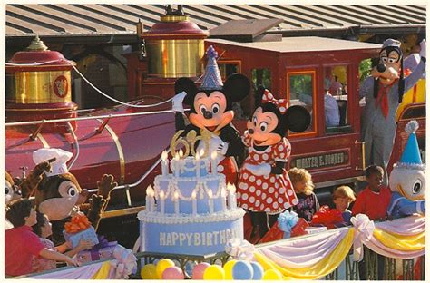 My Favorite Disney Postcards Mickeys 60th Birthday Party