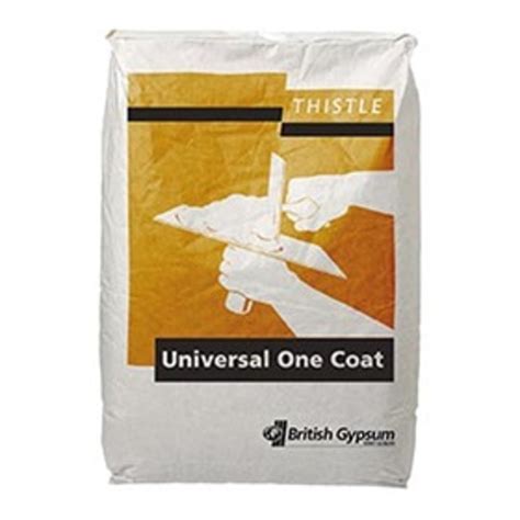 25kg British Gypsum Thistle Universal Onecoat Plaster