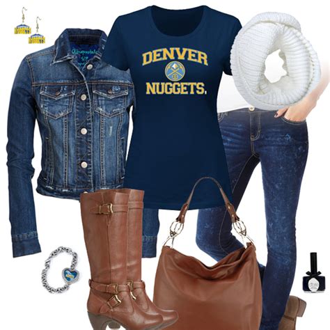 Jeans denver nuggets carmelo anthony. Denver Nuggets Jean Jacket Outfit, Denver Nuggets Fan Tee
