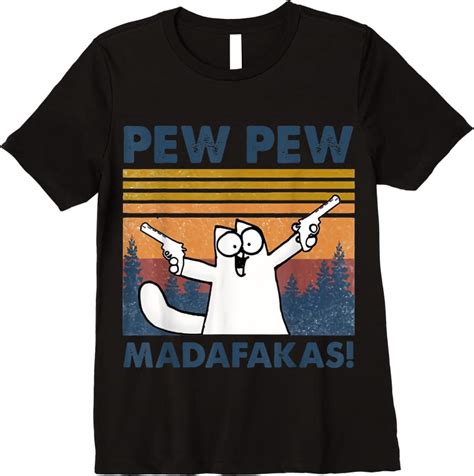 Get Cats Pew Pew Madafakas T Shirts Teesdesign