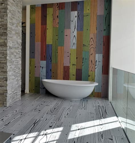 Inspired by the london underground this versatile ceramic tile is perfect for bathrooms in period properties; Modern Porcelain Floor Tile - patterned and colored