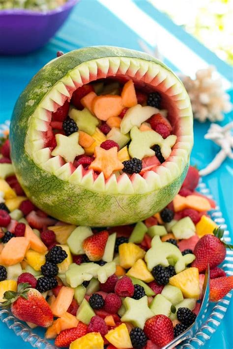 Fruit banner and favor box directions are included. Mermaid Birthday Party (Under the Sea) - Dinner at the Zoo