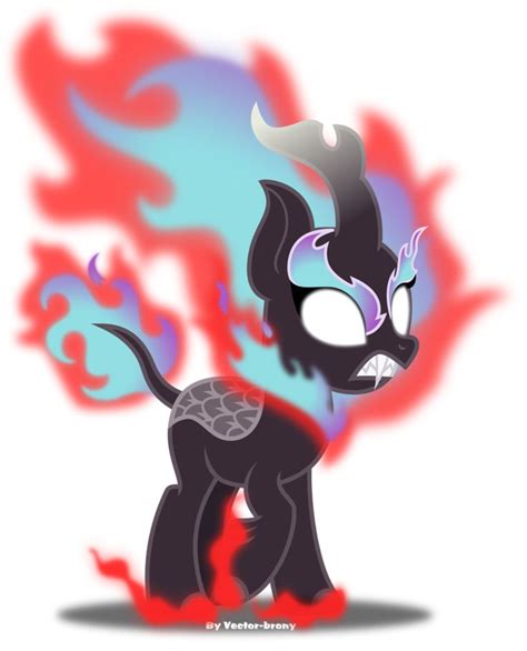 1823323 Angry Artistvector Brony Female Fire Glowing Eyes Mane