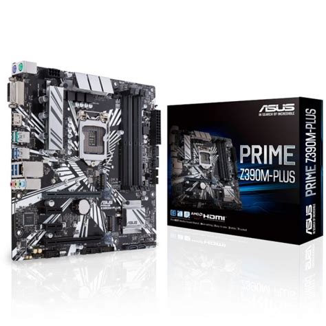 Asus Prime Z390m Plus Intel Z390 Motherboard Socket 1151 Mbas 426