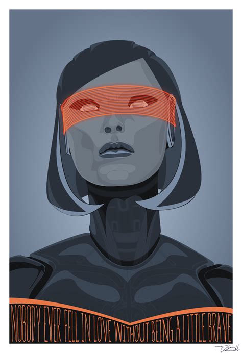 Three Mass Effect 3 Fan Art Images Of The Sexy Fembot Edi