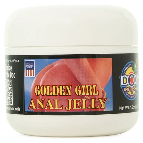Golden Girl Anal Jelly Lubricant In 2oz 57g Pinkcherry