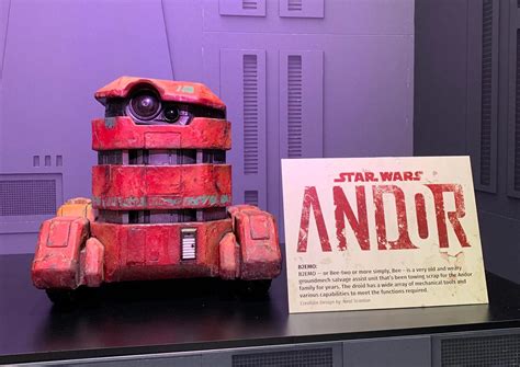First Look At ‘star Wars Andor’ B2emo Droid Disneyland News Today