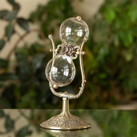 Vintage Rotating Urn Fillable Hourglass Etsy Canada
