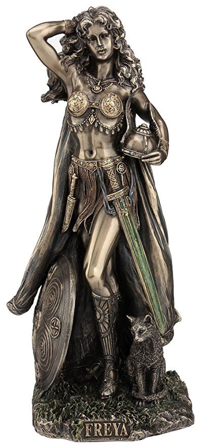 The loki familia (ロキ・ファミリア) is an exploration type familia that is led by loki. - Norse Goddess Freya Statue #WU76873A4