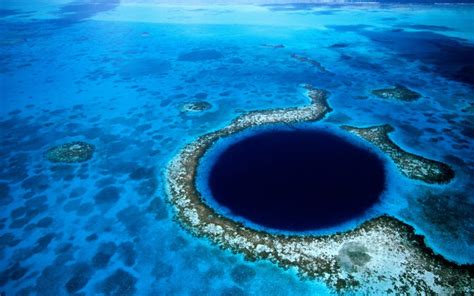 It is connected to the atlantic by the strait of dover and the english channel. The Great Blue Hole: A Deep Sea Expedition - The Ellysian ...