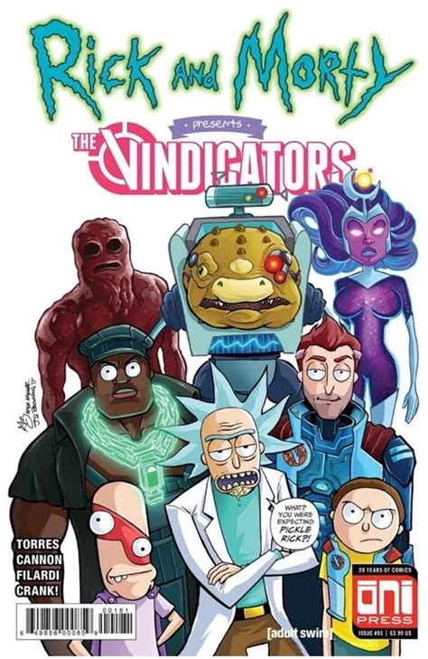 Rick And Morty Presents The Vindicators Nerd Storebrain Trust Exclusi