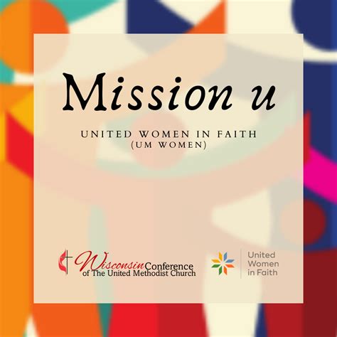 Wisconsin Conference United Methodist Women In Faith Mission U 2022