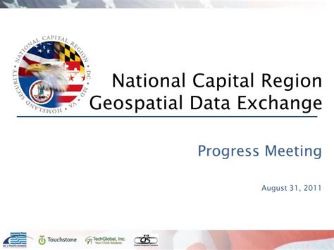 Ppt National Capital Region Geospatial Data Exchange Powerpoint