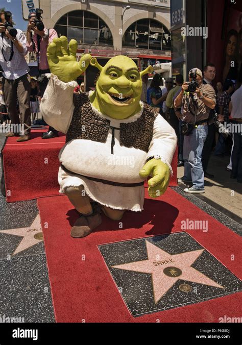 03 Shrek 03 Shrek Honored With A Star On The Hollywod Walk Of Fame In Los Angeles04 Shrek 04