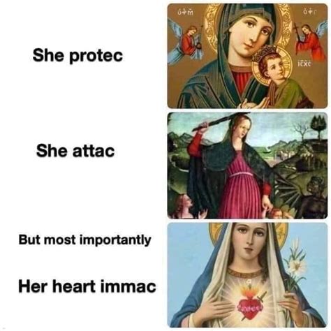 Marian Meme Catholic Memes Catholic Quotes Catholic