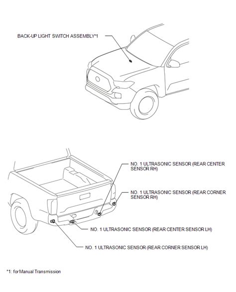 Toyota Tacoma 2015 2018 Service Manual Parts Location Intuitive