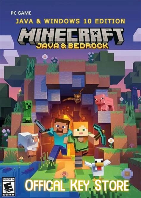 Minecraft Java Edition Bedrock Edition Gift Card Redeem Code Only No CD DVD Amazon In
