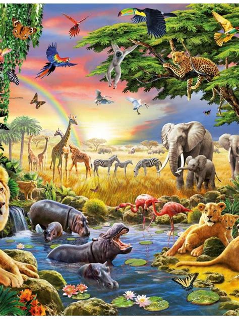 Jungle Animals Wallpapers Wallpaper Cave