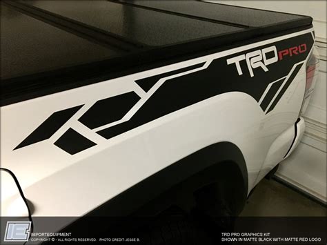Toyota Tacoma Trd Pro Graphics Kit Fits 2016 2017 2018 2019 2020 202