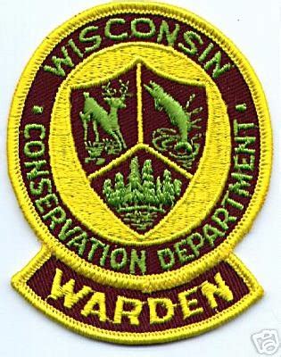 Wisconsin Obsolete Conservation Warden Dnr Patch Rare