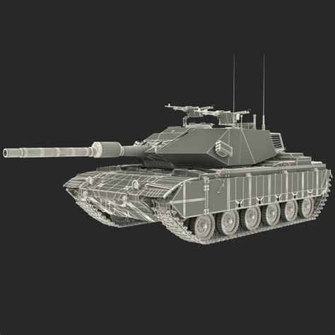 D Model Main Battle Tank Sabra
