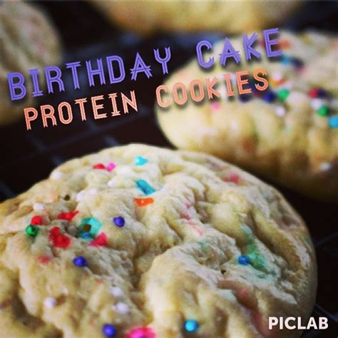 And you can easily double the recipe or make it ahead of time! Ripped Recipes - Birthday Cake Protein Cookies
