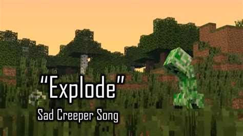 The Sad Creeper Song Minecraft Minecraft Songs S1e15 Rooster Teeth