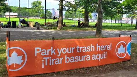 Nyc Parks Launches New Campaign To Tackle Surge In Trash Being Dumped