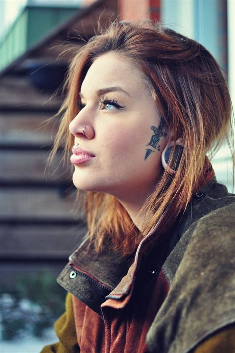 25 Sweet Side Face Tattoos Small Face Tattoos Face Tattoos For Women