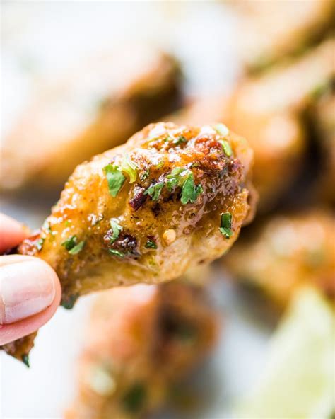 1 hr and 5 mins. Baked Chicken Wings Recipe with Honey Lime Sauce - Isabel Eats