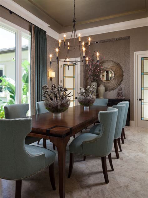 Blue kitchen & dining room chairs(799). Light Blue Upholstered Dining Chairs | Houzz